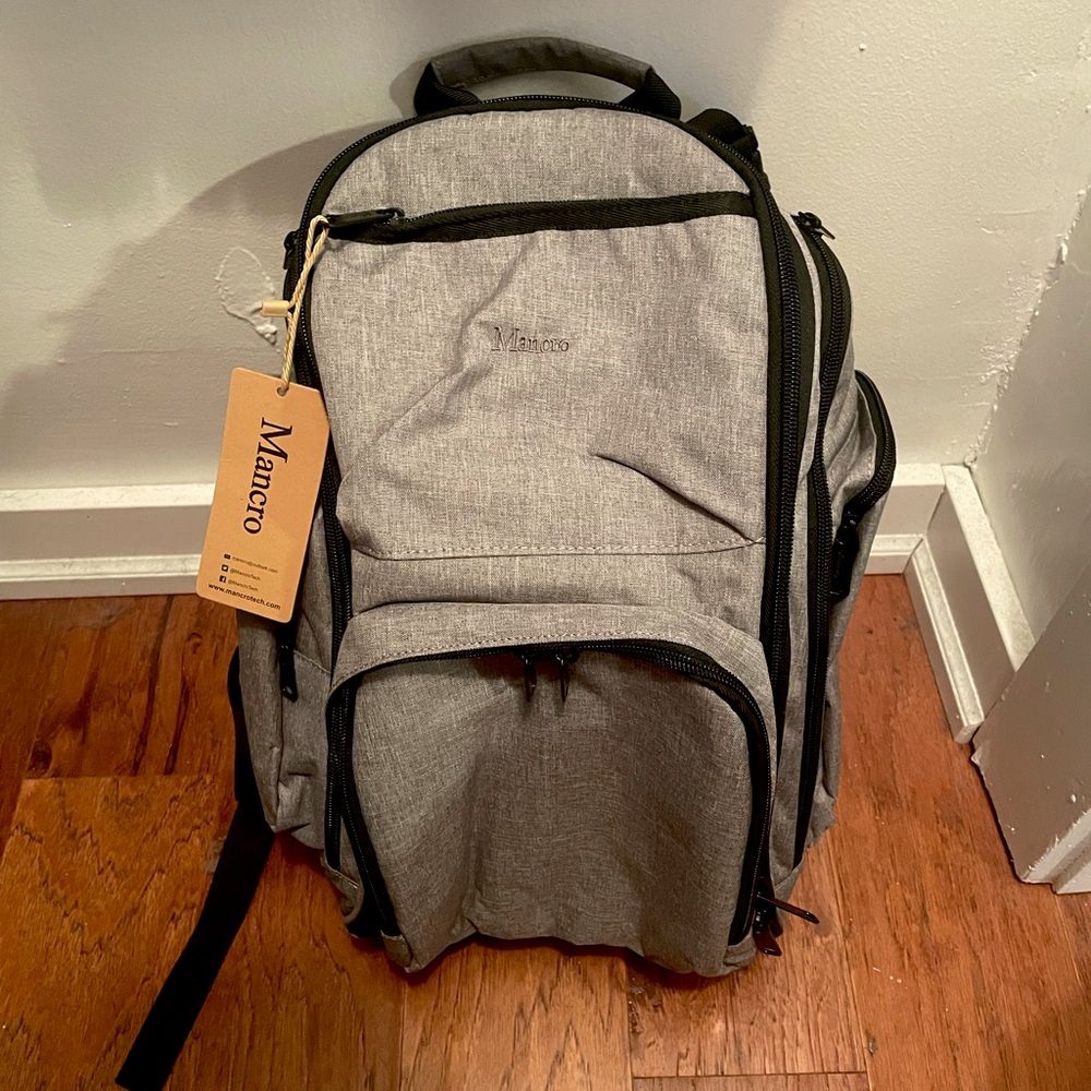 NWT practical diaper bag with changing pad